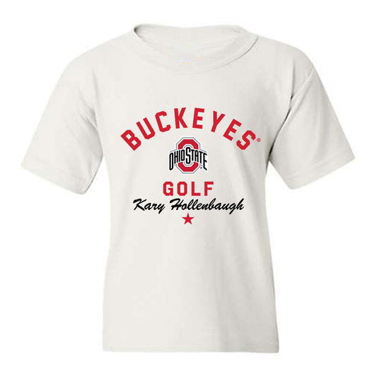 Ohio State - NCAA Women's Golf : Kary Hollenbaugh - Classic Shersey Youth T-Shirt-0