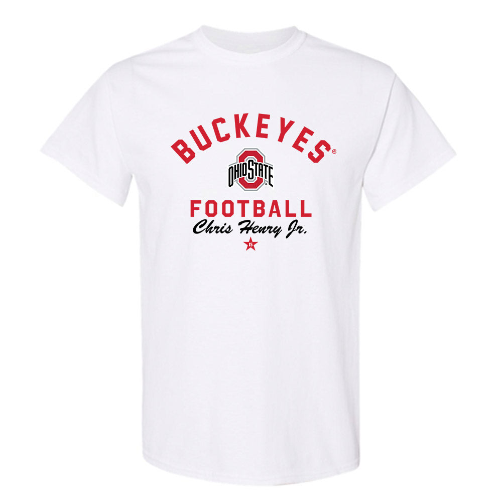 Ohio State - NCAA Football : Chris Henry Jr. - Classic Shersey T-Shirt-0