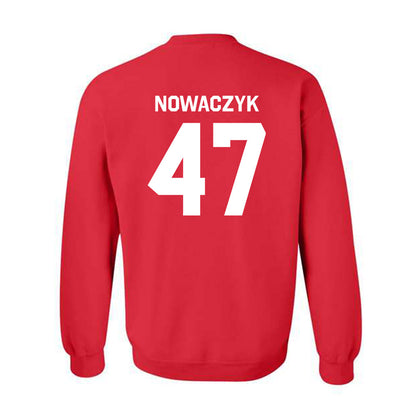 Nebraska - NCAA Baseball : Colin Nowaczyk - Classic Shersey Crewneck Sweatshirt-1