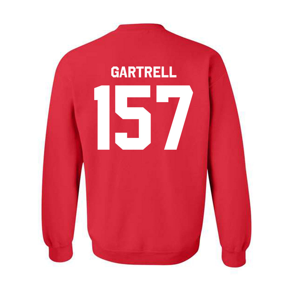 Nebraska - NCAA Wrestling : Dez Gartrell - Classic Shersey Crewneck Sweatshirt-1