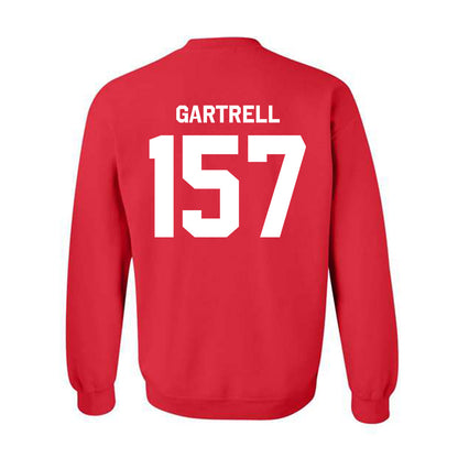Nebraska - NCAA Wrestling : Dez Gartrell - Classic Shersey Crewneck Sweatshirt-1