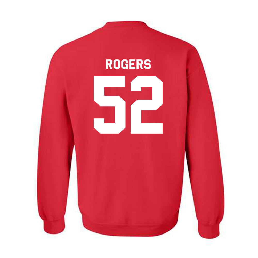 Nebraska - NCAA Football : Dylan Rogers - Classic Shersey Crewneck Sweatshirt-3