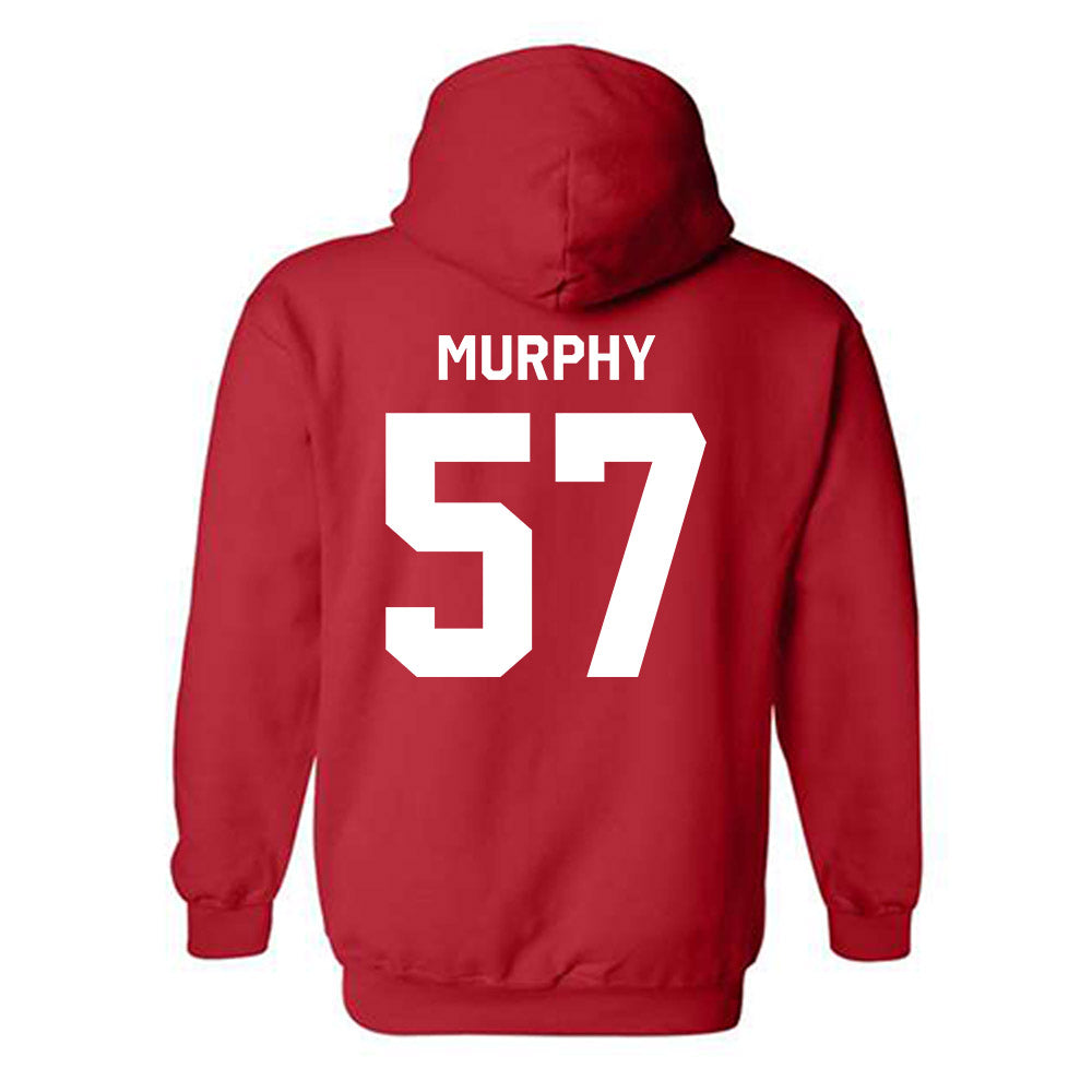 Nebraska - NCAA Football : Ashton Murphy - Classic Shersey Hooded Sweatshirt-1