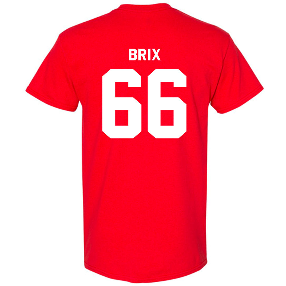 Nebraska - NCAA Football : Grant Brix - Classic Shersey T-Shirt-3