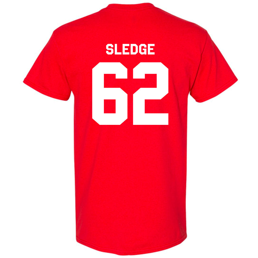 Nebraska - NCAA Football : Sam Sledge - Classic Shersey T-Shirt-1