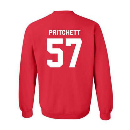 Nebraska - NCAA Football : Elijah Pritchett - Classic Shersey Crewneck Sweatshirt-1