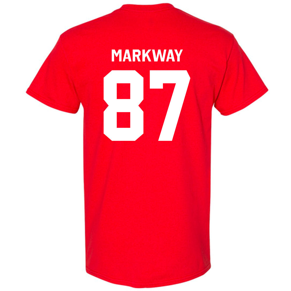 Nebraska - NCAA Football : Mac Markway - Classic Shersey T-Shirt-1