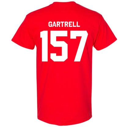 Nebraska - NCAA Wrestling : Dez Gartrell - Classic Shersey T-Shirt-1