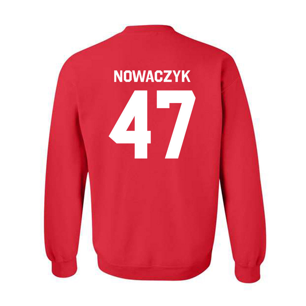 Nebraska - NCAA Baseball : Colin Nowaczyk - Classic Shersey Crewneck Sweatshirt-1