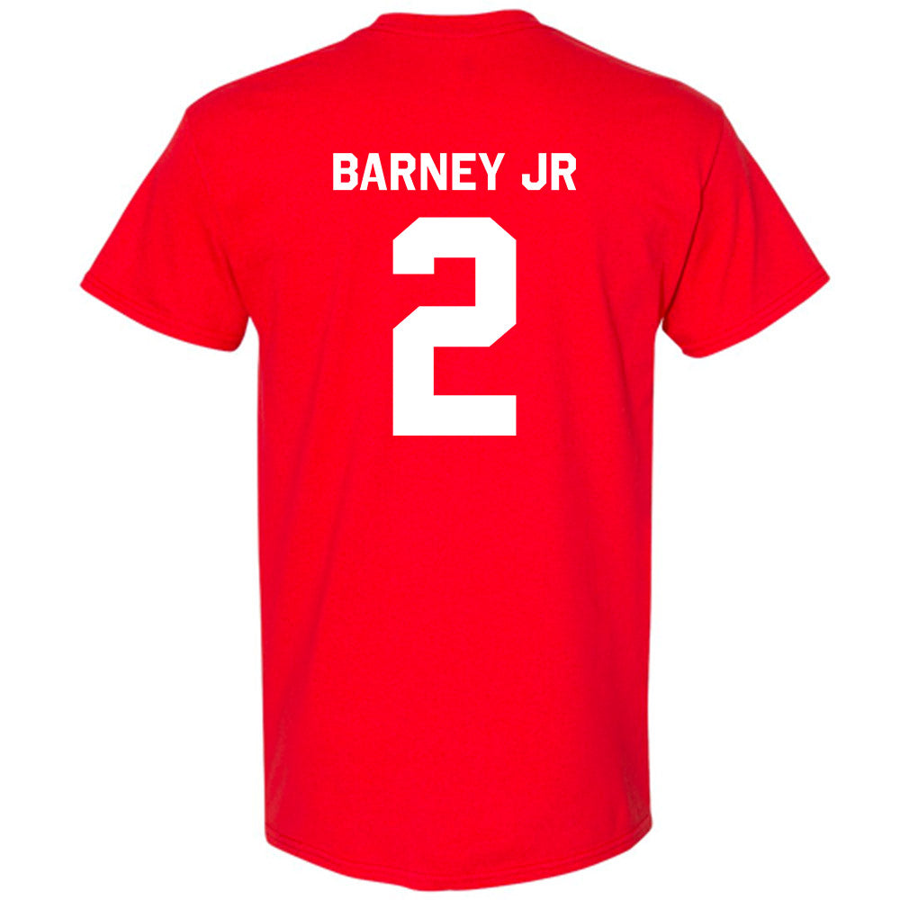 Nebraska - NCAA Football : Jacory Barney Jr - Classic Shersey T-Shirt-1