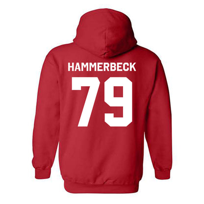 Nebraska - NCAA Football : Shawn Hammerbeck - Classic Shersey Hooded Sweatshirt-1