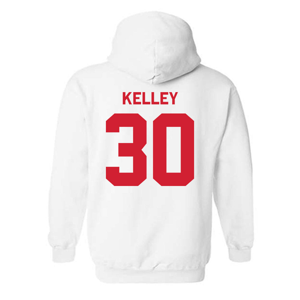Nebraska - NCAA Baseball : Carter Kelley - Classic Shersey Hooded Sweatshirt-1