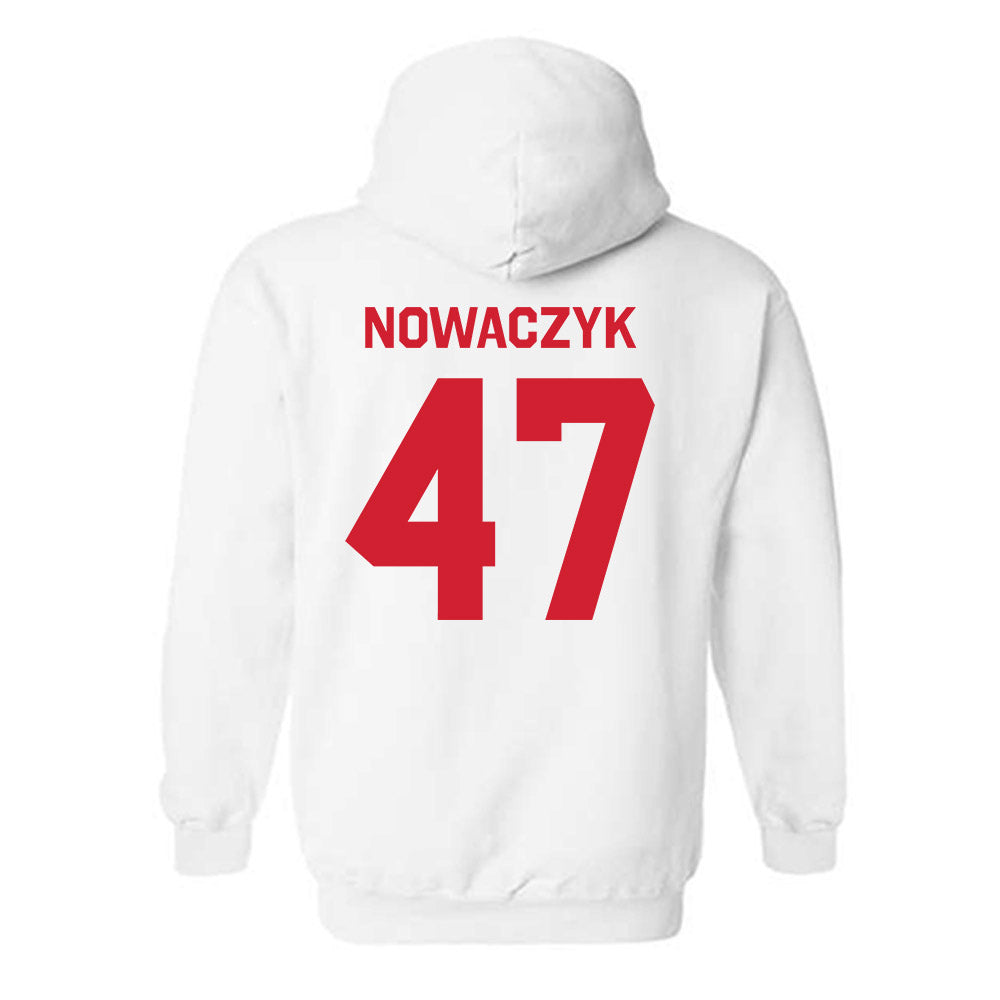 Nebraska - NCAA Baseball : Colin Nowaczyk - Classic Shersey Hooded Sweatshirt-1