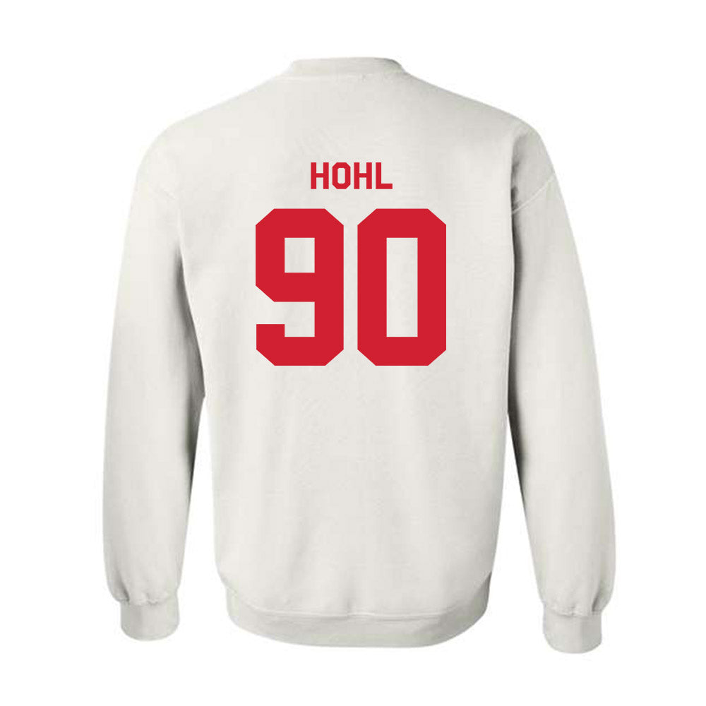 Nebraska - NCAA Football : John Hohl - Classic Shersey Crewneck Sweatshirt-1
