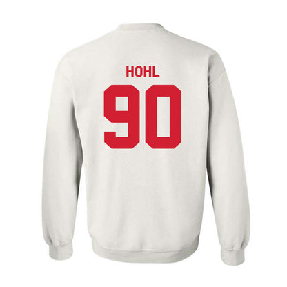 Nebraska - NCAA Football : John Hohl - Classic Shersey Crewneck Sweatshirt-1