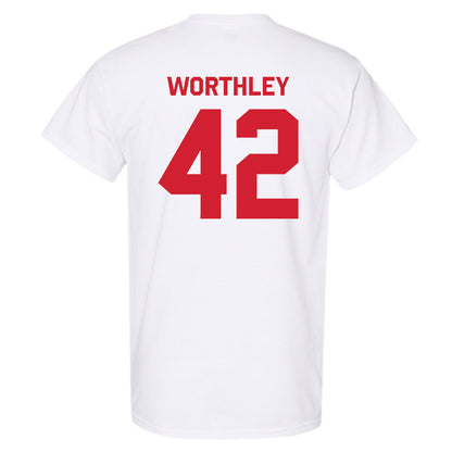 Nebraska - NCAA Baseball : Jalen Worthley - Classic Shersey T-Shirt-1
