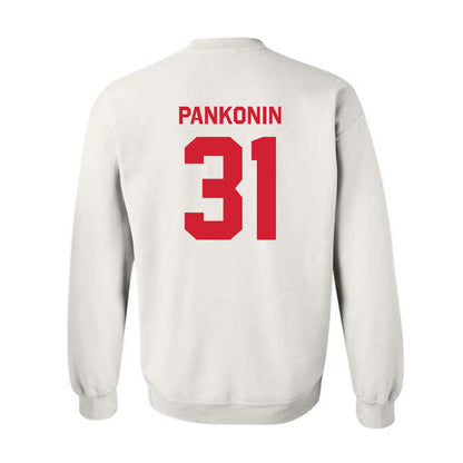 Nebraska - NCAA Baseball : Auden Pankonin - Classic Shersey Crewneck Sweatshirt-1