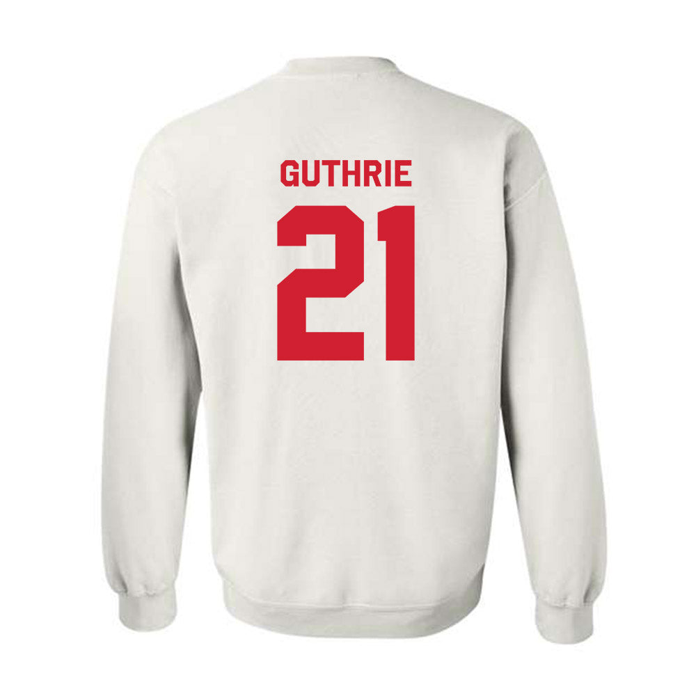 Nebraska - NCAA Football : Rex Guthrie - Classic Shersey Crewneck Sweatshirt-1