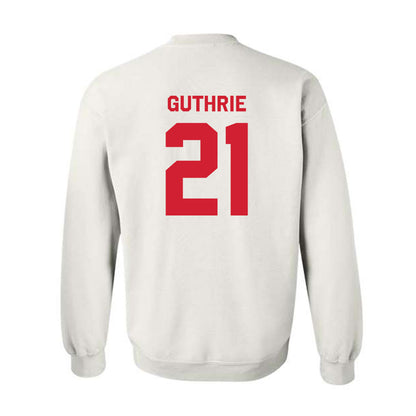 Nebraska - NCAA Football : Rex Guthrie - Classic Shersey Crewneck Sweatshirt-1