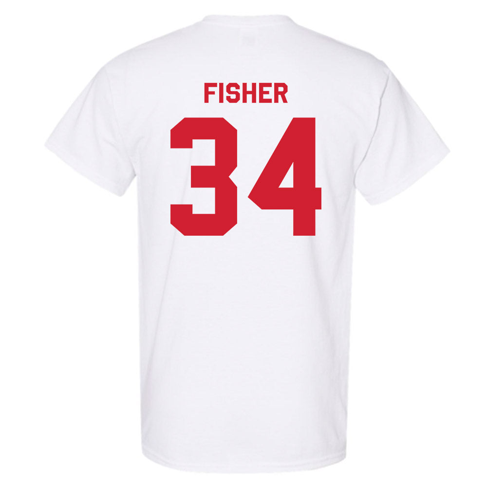 Nebraska - NCAA Women's Basketball : Emily Fisher - Classic Shersey T-Shirt-1