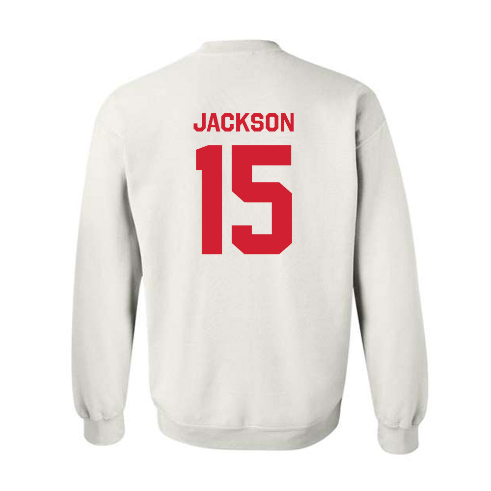 Nebraska - NCAA Women's Volleyball : Andi Jackson - Classic Shersey Crewneck Sweatshirt-1