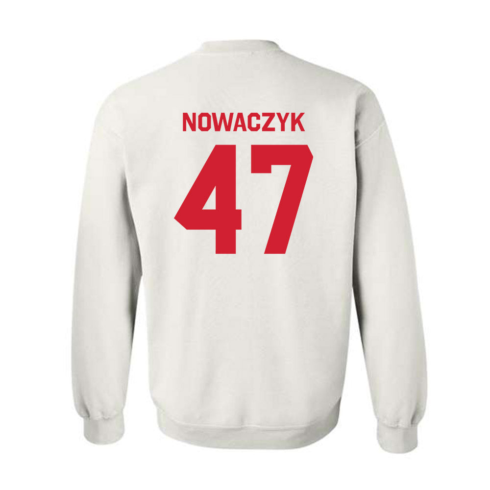 Nebraska - NCAA Baseball : Colin Nowaczyk - Classic Shersey Crewneck Sweatshirt-1
