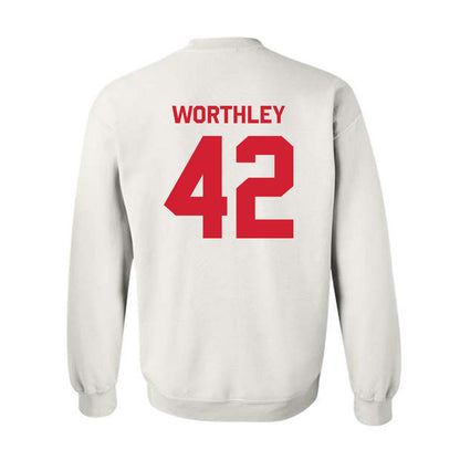 Nebraska - NCAA Baseball : Jalen Worthley - Classic Shersey Crewneck Sweatshirt-1