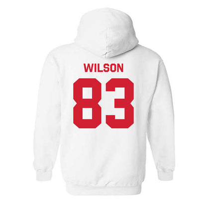 Nebraska - NCAA Football : Archie Wilson - Classic Shersey Hooded Sweatshirt-1