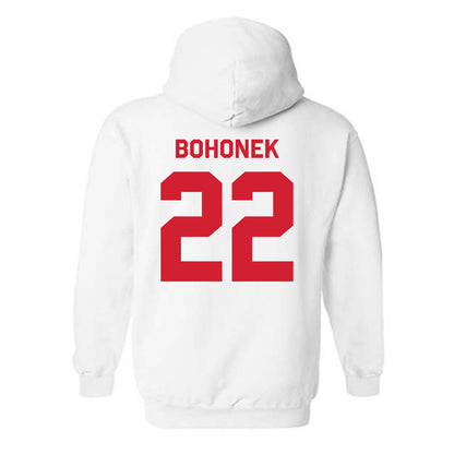 Nebraska - NCAA Women's Soccer : Carson Bohonek - Classic Shersey Hooded Sweatshirt-1