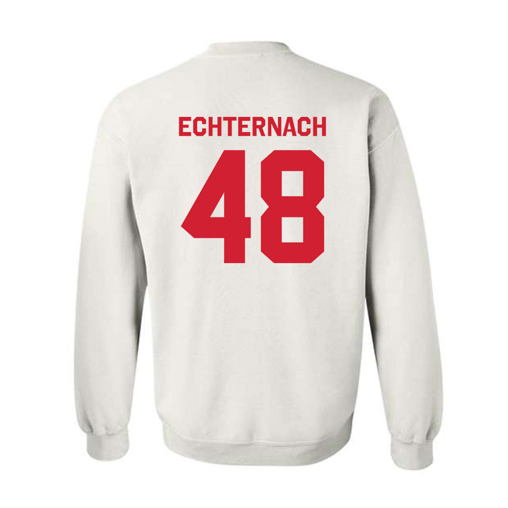 Nebraska - NCAA Football : Cayden Echternach - Classic Shersey Crewneck Sweatshirt-1