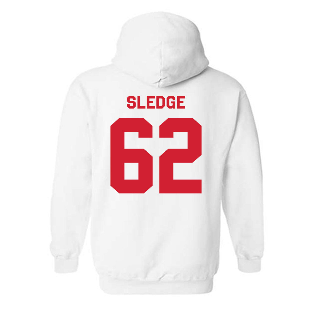 Nebraska - NCAA Football : Sam Sledge - Classic Shersey Hooded Sweatshirt-1