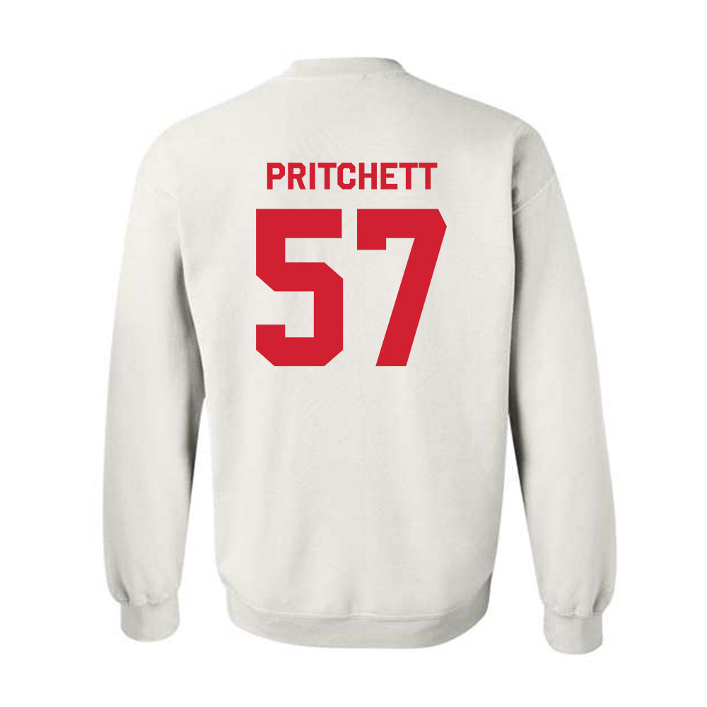Nebraska - NCAA Football : Elijah Pritchett - Classic Shersey Crewneck Sweatshirt-1