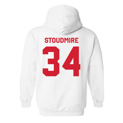 Nebraska - NCAA Football : Owen Stoudmire - Classic Shersey Hooded Sweatshirt-1