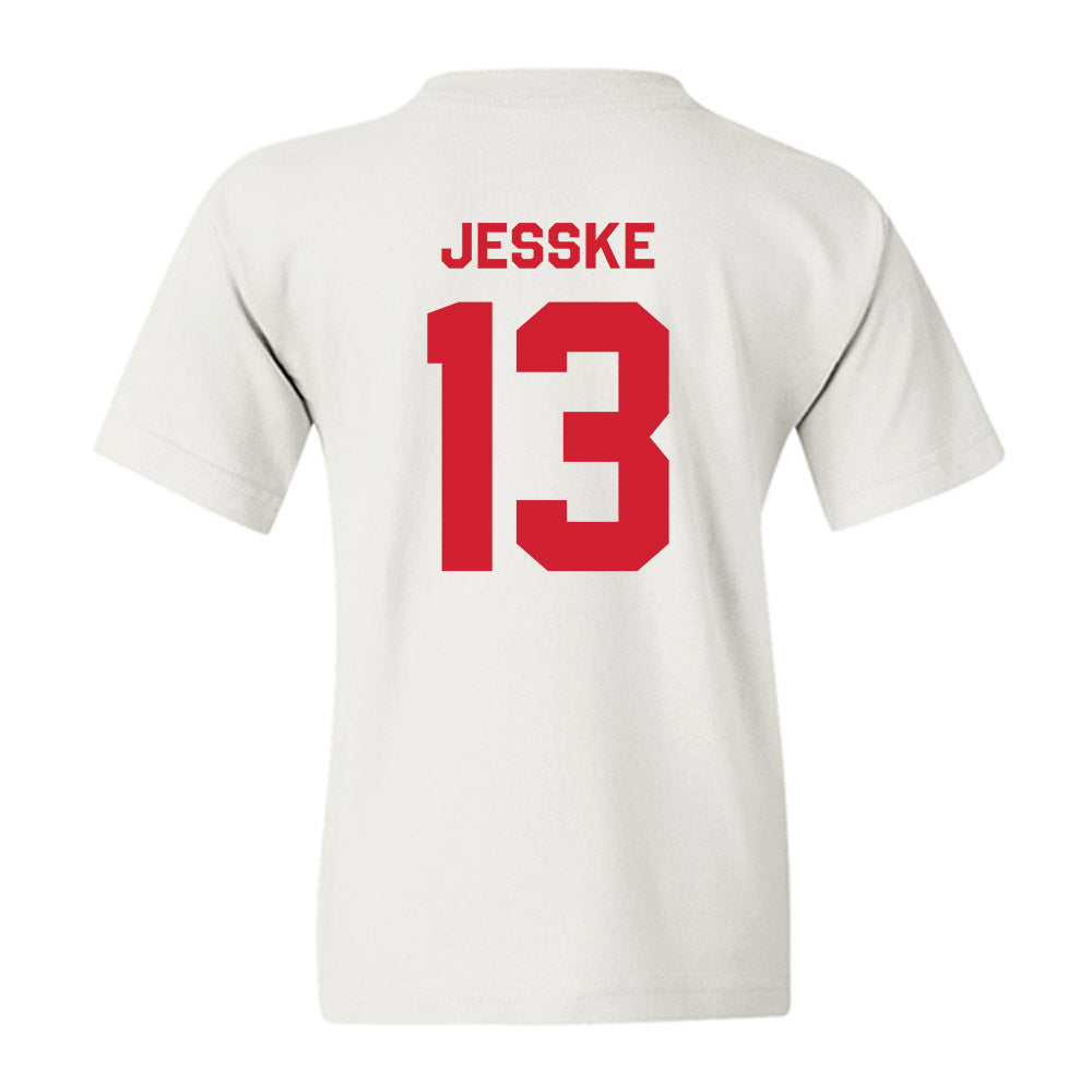 Nebraska - NCAA Baseball : Will Jesske - Classic Shersey Youth T-Shirt-2