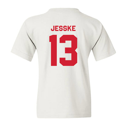 Nebraska - NCAA Baseball : Will Jesske - Classic Shersey Youth T-Shirt-2