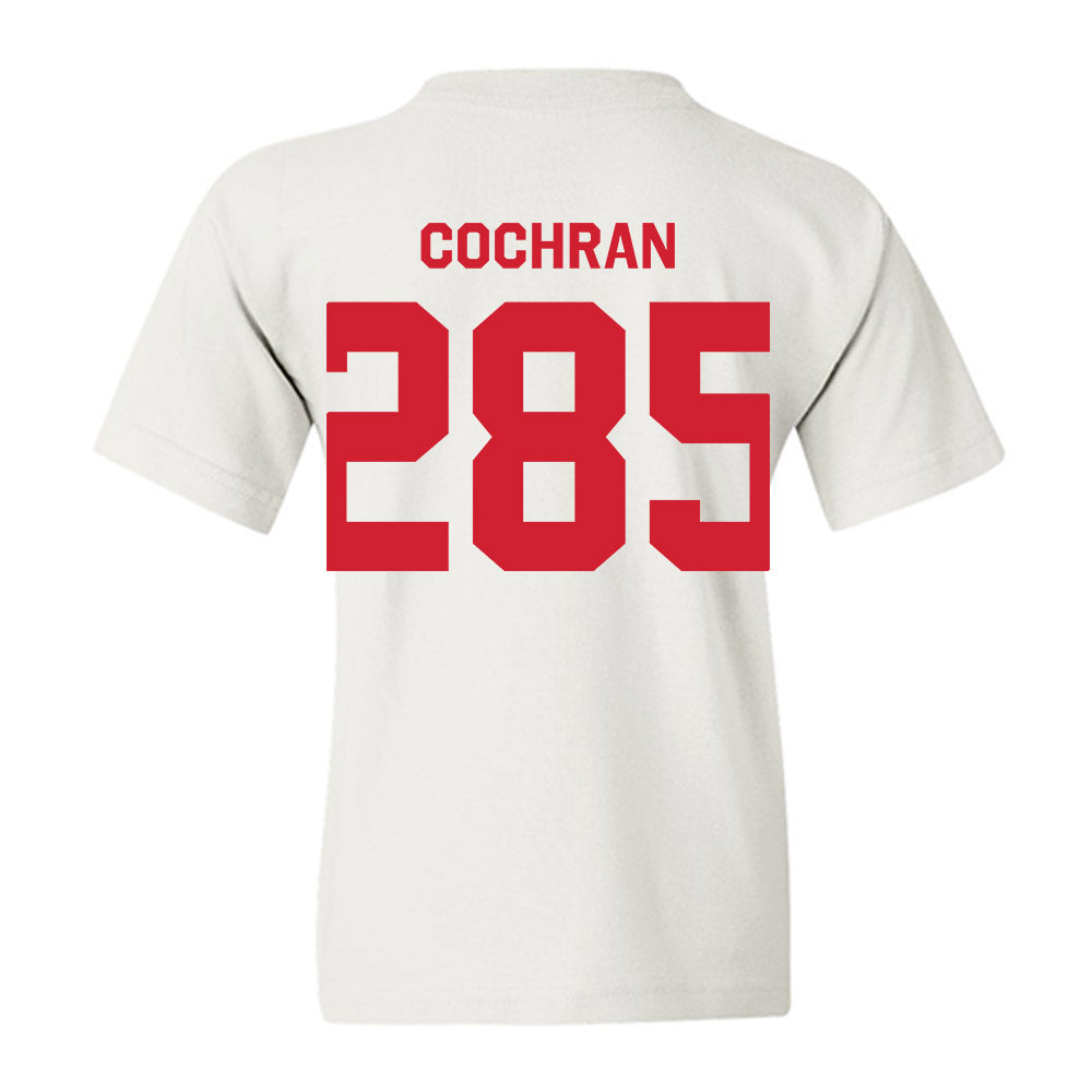 Nebraska - NCAA Wrestling : Lucas Cochran - Classic Shersey Youth T-Shirt-2
