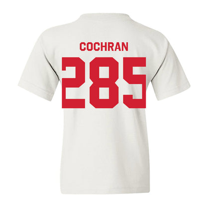 Nebraska - NCAA Wrestling : Lucas Cochran - Classic Shersey Youth T-Shirt-2