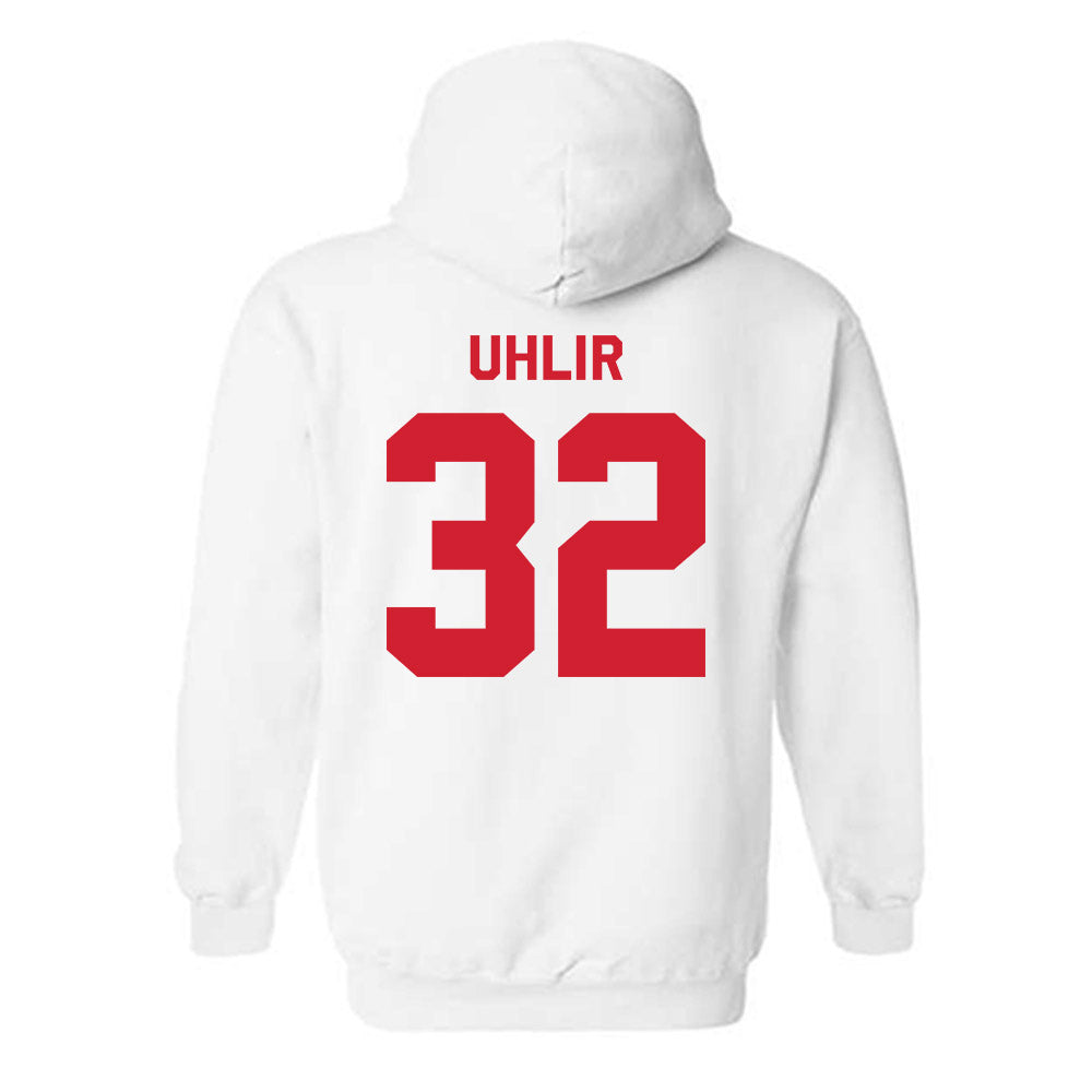 Nebraska - NCAA Football : Trent Uhlir - Classic Shersey Hooded Sweatshirt-1