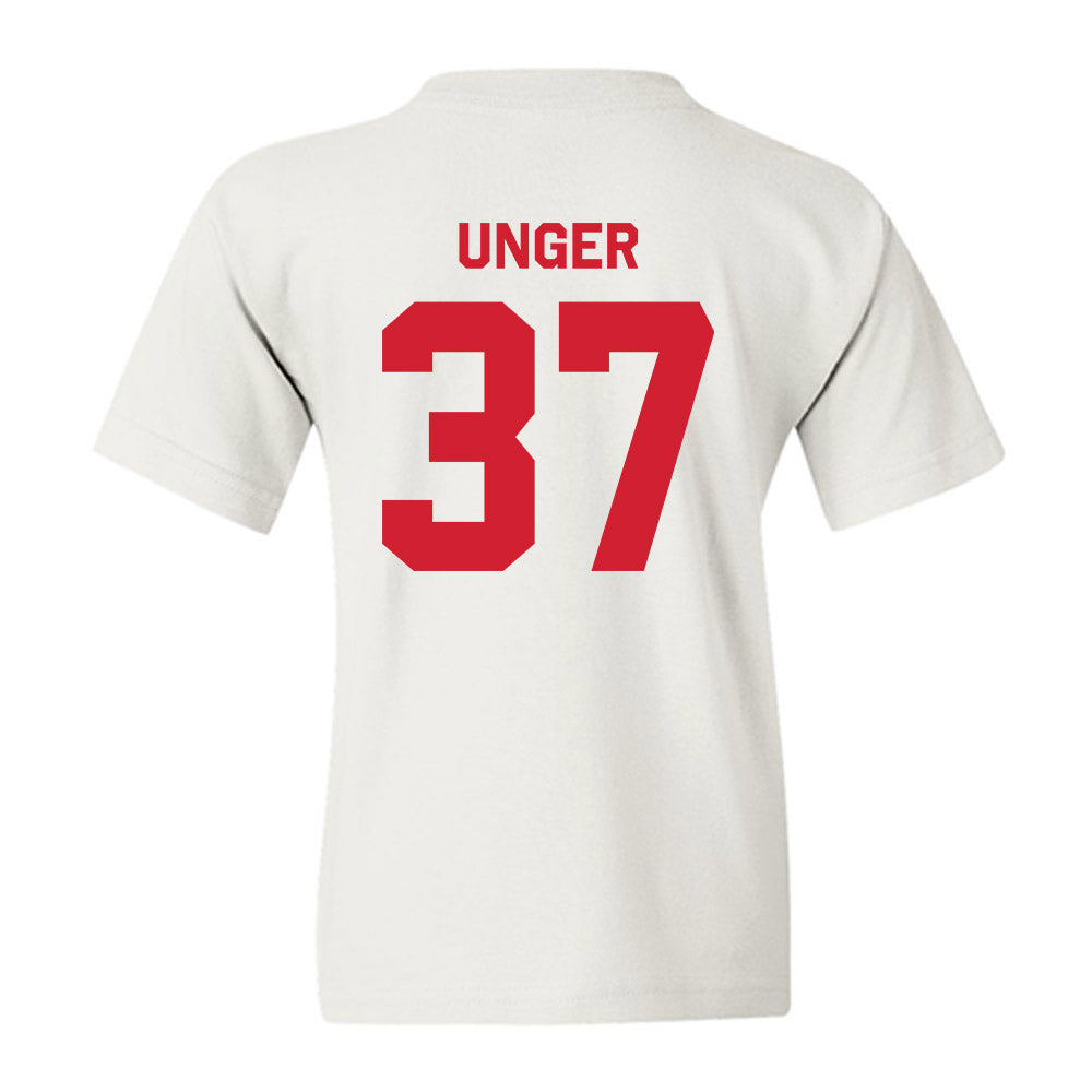 Nebraska - NCAA Baseball : J'Shawn Unger - Classic Shersey Youth T-Shirt-1