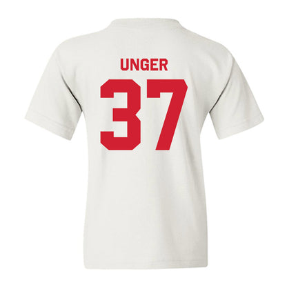 Nebraska - NCAA Baseball : J'Shawn Unger - Classic Shersey Youth T-Shirt-1