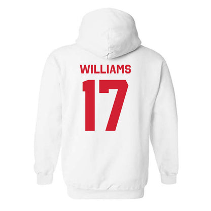 Nebraska - NCAA Women's Volleyball : Keoni Williams - Classic Shersey Hooded Sweatshirt-1