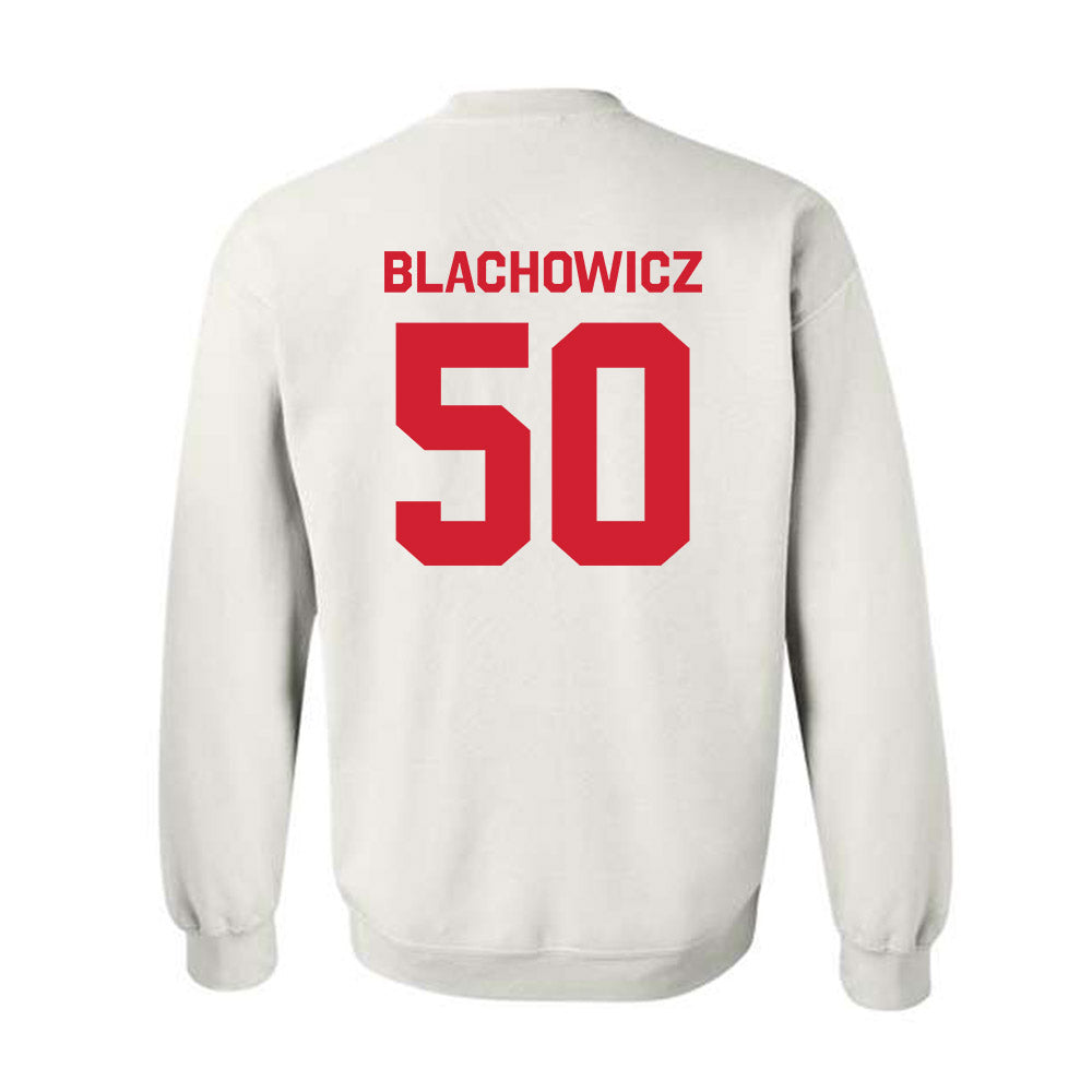 Nebraska - NCAA Baseball : Gavin Blachowicz - Classic Shersey Crewneck Sweatshirt-1