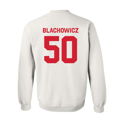 Nebraska - NCAA Baseball : Gavin Blachowicz - Classic Shersey Crewneck Sweatshirt-1