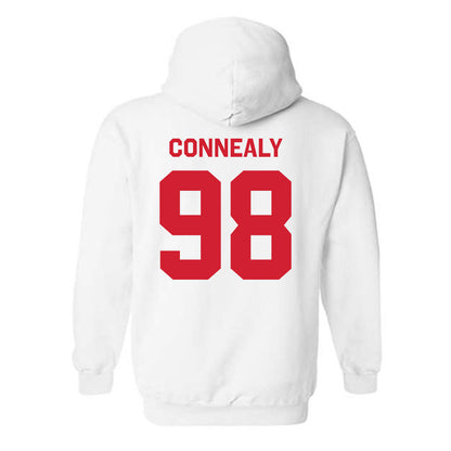 Nebraska - NCAA Football : Conor Connealy - Classic Shersey Hooded Sweatshirt-1