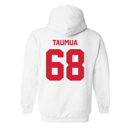 Nebraska - NCAA Football : Preston Taumua - Classic Shersey Hooded Sweatshirt-1