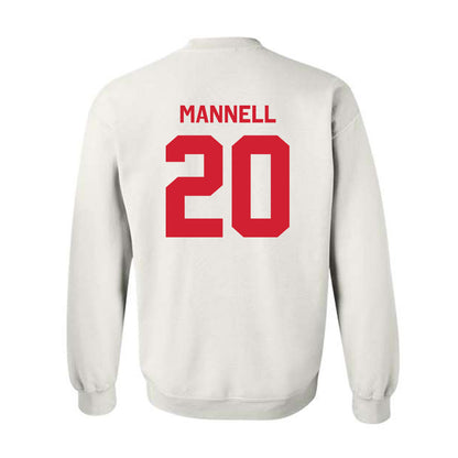 Nebraska - NCAA Baseball : Kevin Mannell - Classic Shersey Crewneck Sweatshirt-1