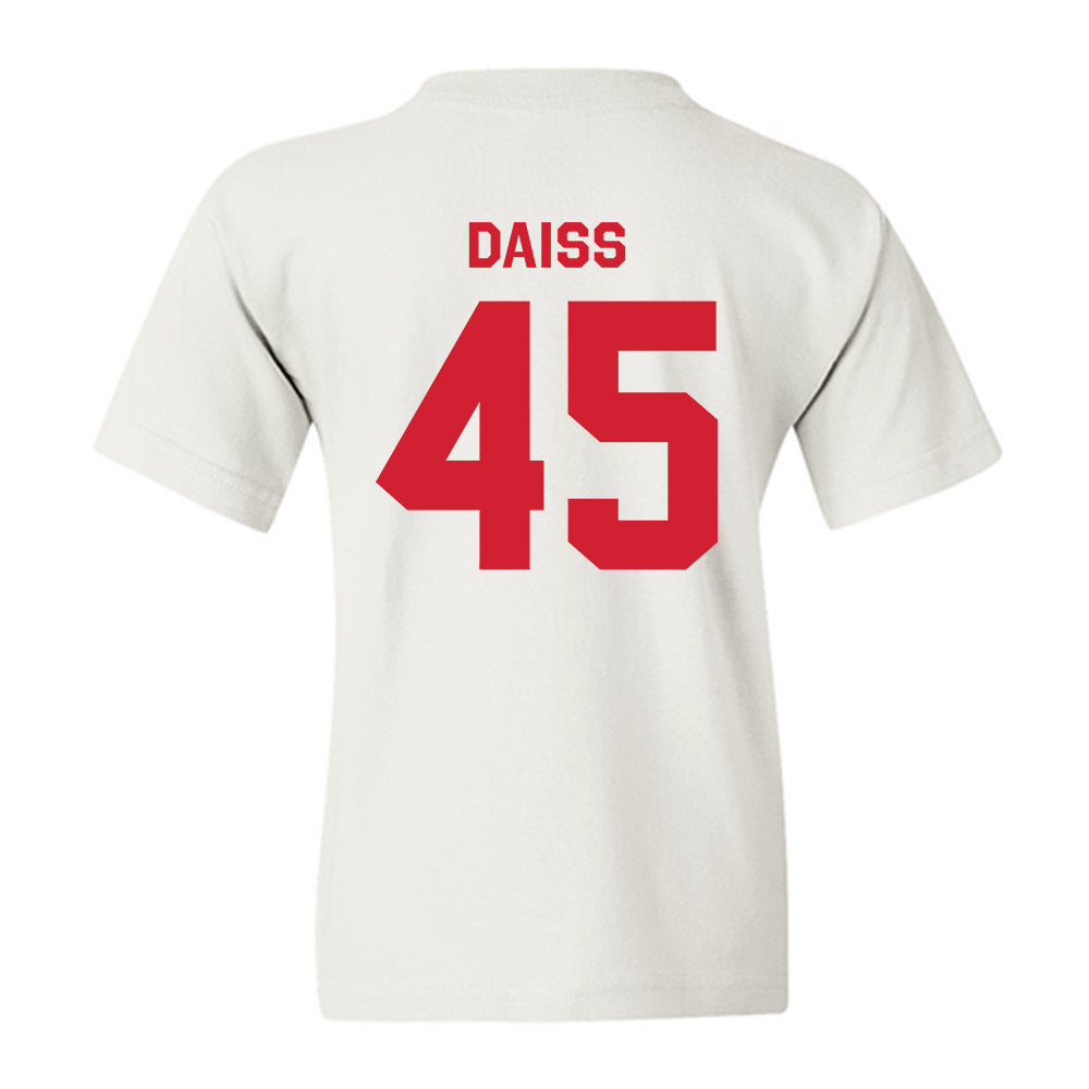 Nebraska - NCAA Baseball : Casey Daiss - Classic Shersey Youth T-Shirt-1