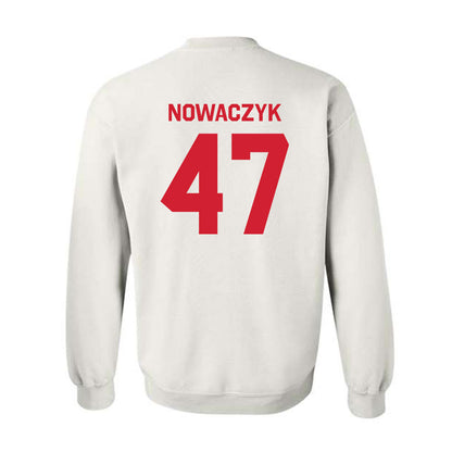 Nebraska - NCAA Baseball : Colin Nowaczyk - Classic Shersey Crewneck Sweatshirt-1