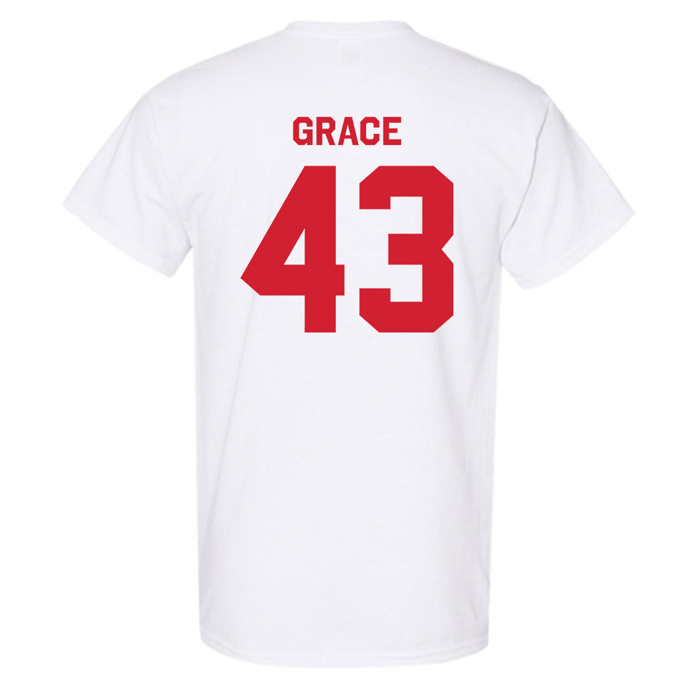 Nebraska - NCAA Baseball : Cooper Grace - Classic Shersey T-Shirt-1