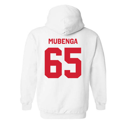 Nebraska - NCAA Football : Paul Mubenga - Classic Shersey Hooded Sweatshirt-1
